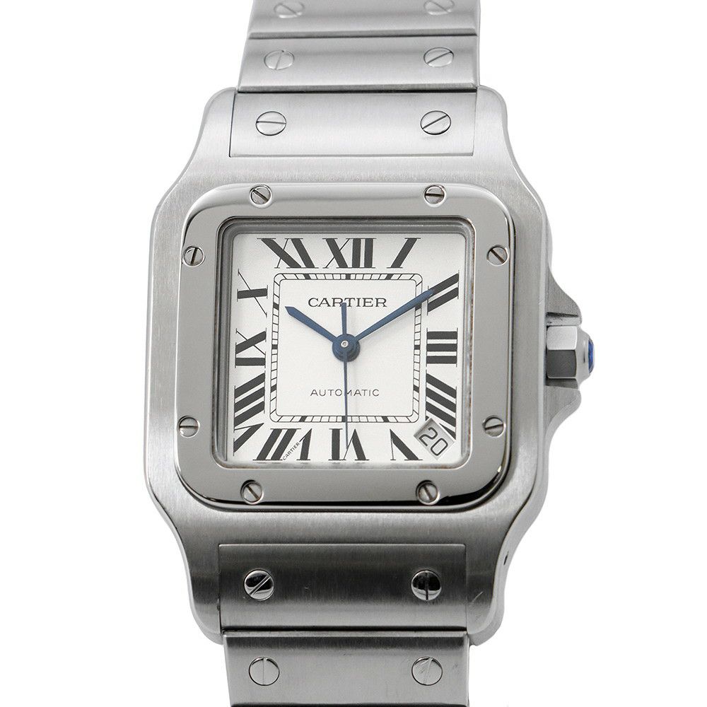 カルティエ サントスガルベ XL W20098D6 Cartier 腕時計 シルバー文字盤