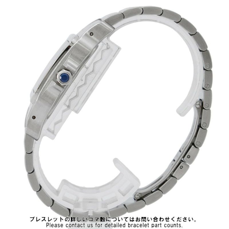 カルティエ サントスガルベ XL W20098D6 Cartier 腕時計 シルバー文字盤