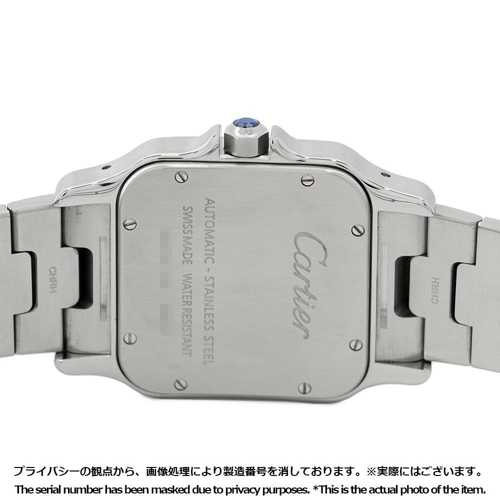 カルティエ サントスガルベ XL W20098D6 Cartier 腕時計 シルバー文字盤