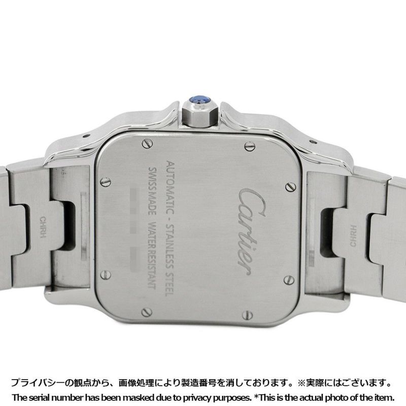 カルティエ サントスガルベ XL W20098D6 Cartier 腕時計 シルバー文字盤