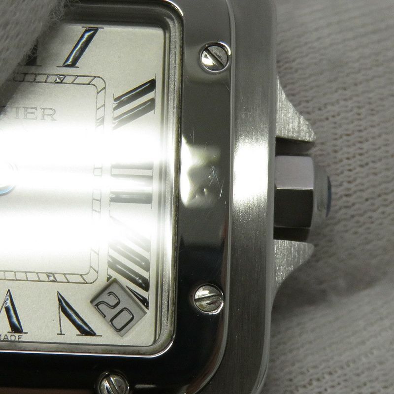 カルティエ サントスガルベ XL W20098D6 Cartier 腕時計 シルバー文字盤