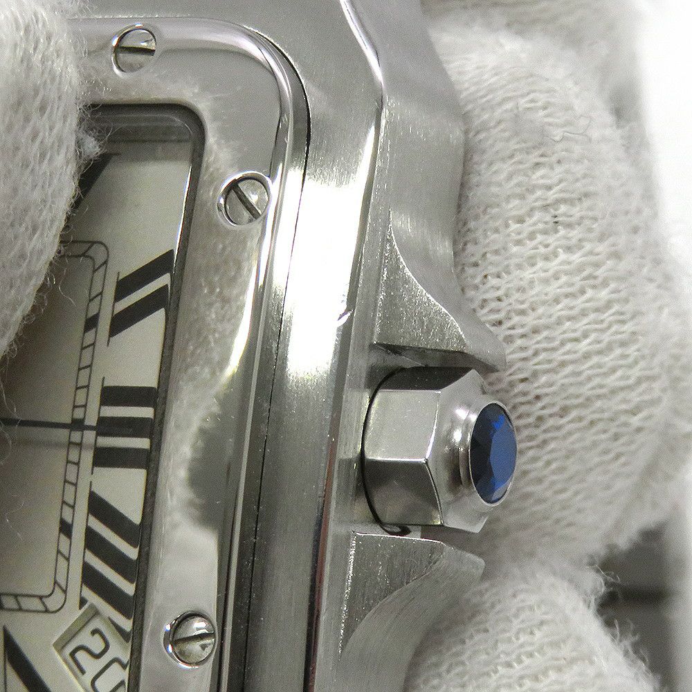 カルティエ サントスガルベ XL W20098D6 Cartier 腕時計 シルバー文字盤