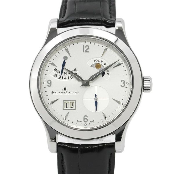 ジャガールクルト マスター エイトデイズ Q1608420 JAEGER-LECOULTRE 腕時計 シルバー文字盤