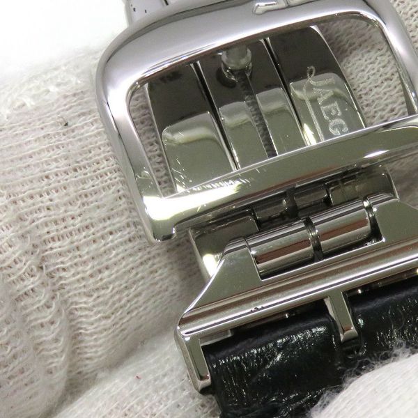 ジャガールクルト マスター エイトデイズ Q1608420 JAEGER-LECOULTRE 腕時計 シルバー文字盤