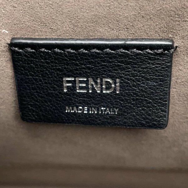 フェンディ ショルダーバッグ キャナイエフ レザー 8BT284 FENDI バッグ 黒