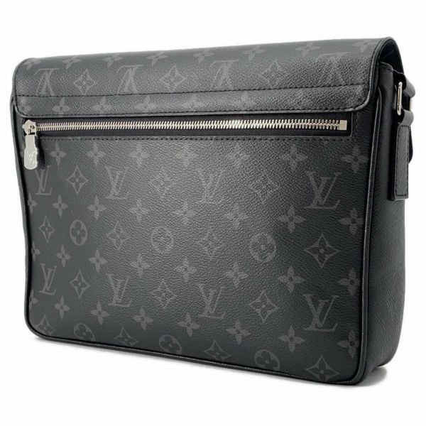 ルイヴィトン メッセンジャー モノグラム・エクリプス タイガラマ M30746 LOUIS VUITTON メンズ 黒