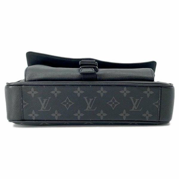 ルイヴィトン メッセンジャー モノグラム・エクリプス タイガラマ M30746 LOUIS VUITTON メンズ 黒