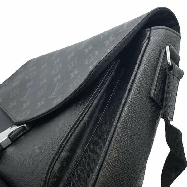 ルイヴィトン メッセンジャー モノグラム・エクリプス タイガラマ M30746 LOUIS VUITTON メンズ 黒