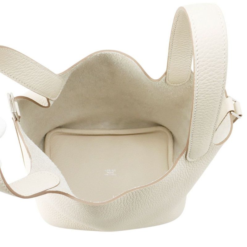 エルメス ハンドバッグ ピコタンロックPM クレ/シルバー金具 トリヨンクレマンス K刻印