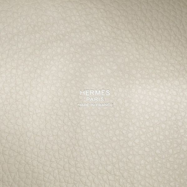 エルメス ハンドバッグ ピコタンロックPM クレ/シルバー金具 トリヨンクレマンス K刻印