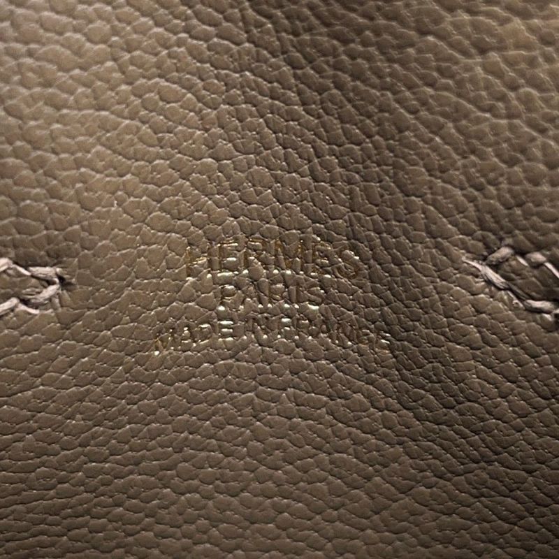 エルメス チャーム ビジュードサック ケリードール エトゥープ/ブラック/クレ/ルージュセリエ/ゴールド金具 タデラクト U刻印