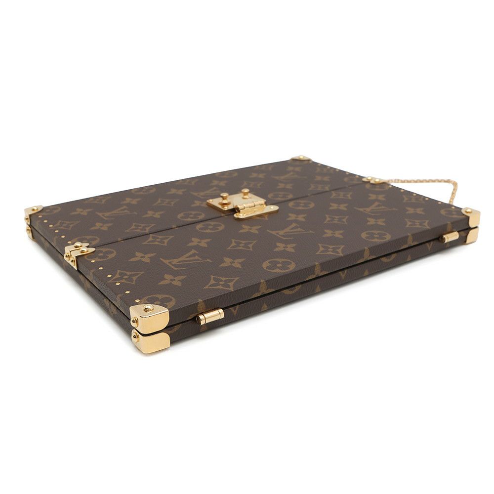 ルイヴィトン 三面鏡 モノグラム ホームミラー・トランク GI0554 LOUIS VUITTON 鏡