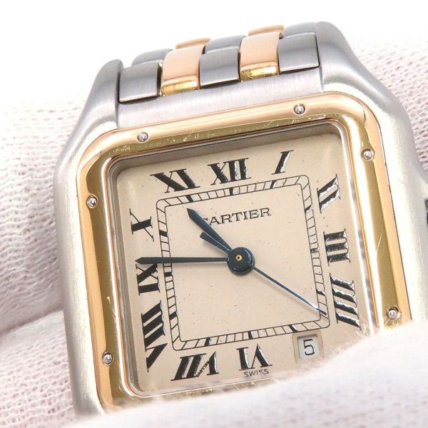カルティエ パンテールMM パンテール ドゥ カルティエ W25028B6 Cartier 腕時計 レディース アイボリー文字盤