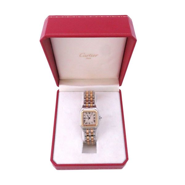 カルティエ パンテールMM パンテール ドゥ カルティエ W25028B6 Cartier 腕時計 レディース アイボリー文字盤