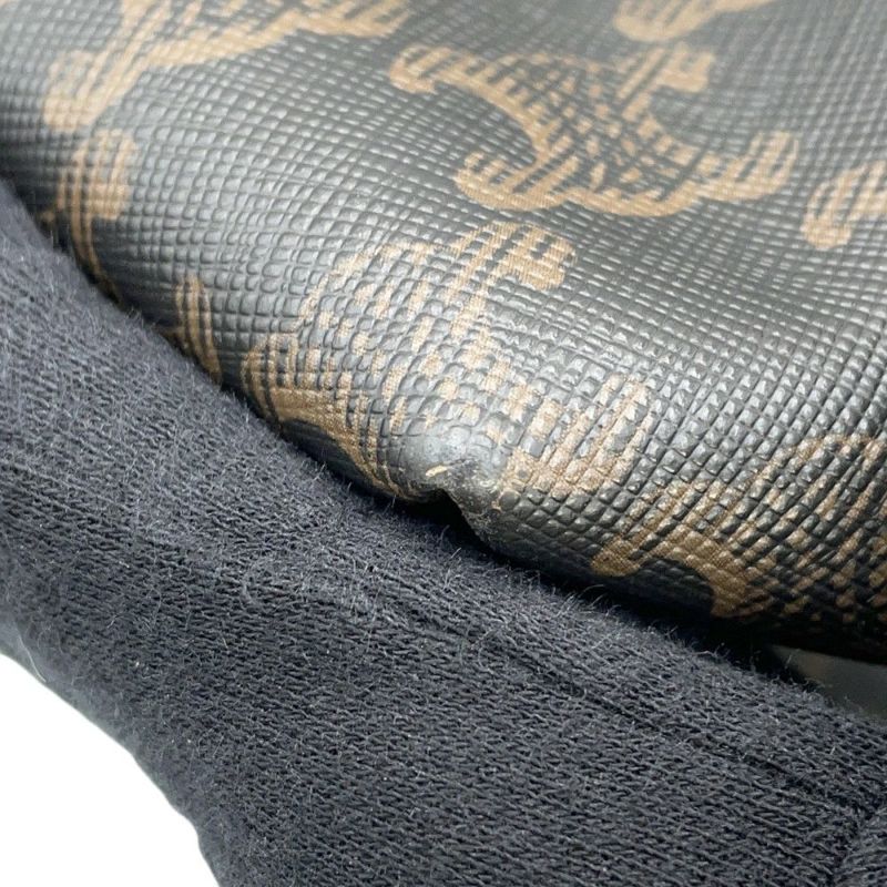 セリーヌ トートバッグ トリオンフ バックル付きカバ PVC 113742 CELINE 黒