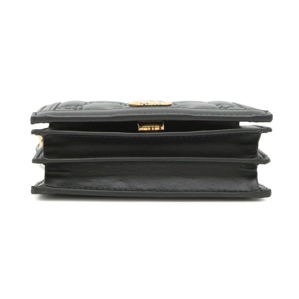 グッチ ショルダーバッグ ミニ GGマトラッセ レザー 723777 GUCCI ポシェット 黒 アウトレット品