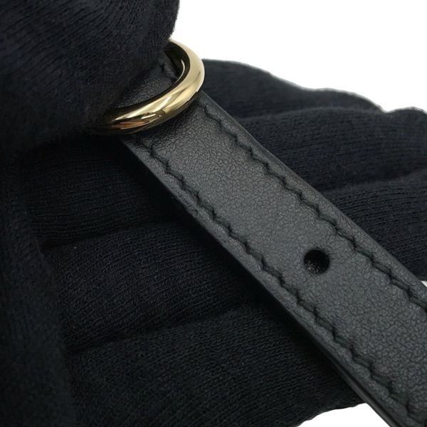 グッチ ショルダーバッグ ミニ GGマトラッセ レザー 723777 GUCCI ポシェット 黒 アウトレット品