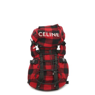 ⭐︎きゃんた⭐︎ セリーヌ リュックサック ロゴ キャンバス 198462 CELINE バッグ