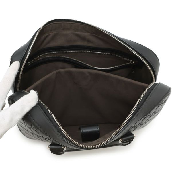 グッチ ショルダーバッグ ブリーフケース GG グッチシマレザー 435322 メンズ  ビジネス 2way 黒