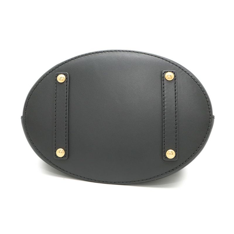 バーバリー ショルダーバッグ バケットバッグ カーフレザー 40758901 BURBERRY 黒