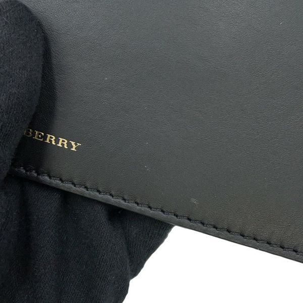 バーバリー ショルダーバッグ バケットバッグ カーフレザー 40758901 BURBERRY 黒