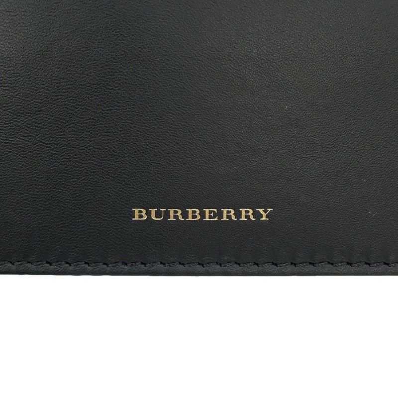 バーバリー ショルダーバッグ バケットバッグ カーフレザー 40758901 BURBERRY 黒