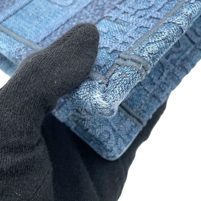クリスチャン・ディオール ハンドバッグ オブリーク デニム ミニ ブックトート Christian Dior トロッター セール品