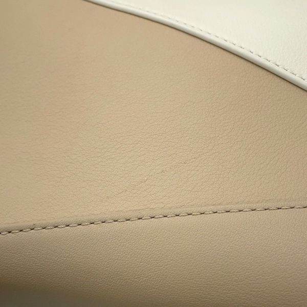 ロエベ ハンドバッグ パズルバッグ スモール カーフレザー A510P60X38 LOEWE 2way 白