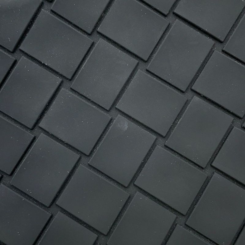 ボッテガヴェネタ ショルダーバッグ イントレチャート クラッチバッグ ラバー レザー 778706 BOTTEGA VENETA 黒