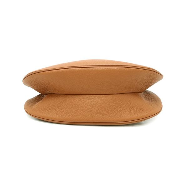 エルメス ショルダーバッグ ガオ ゴールド/シルバー金具 トリヨンクレマンス □L刻印 HERMES バッグ