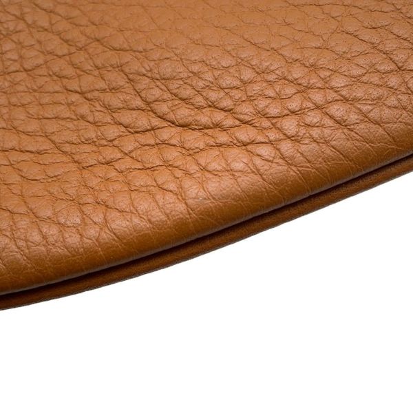 エルメス ショルダーバッグ ガオ ゴールド/シルバー金具 トリヨンクレマンス □L刻印 HERMES バッグ