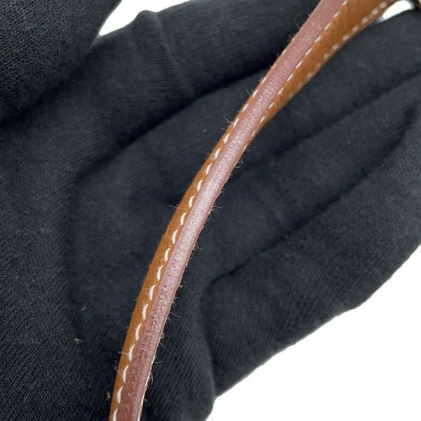 エルメス ショルダーバッグ ガオ ゴールド/シルバー金具 トリヨンクレマンス □L刻印 HERMES バッグ