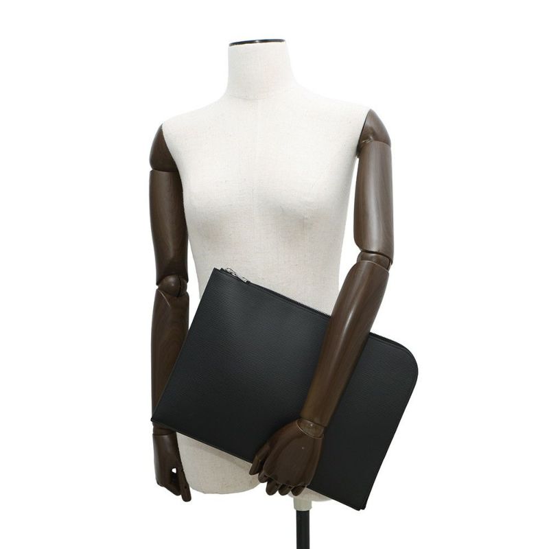 ルイヴィトン クラッチバッグ エピ ポシェットジュールGM M64154 LOUIS VUITTON メンズ 黒 ブラック