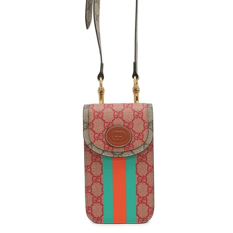 グッチ ショルダーバッグ オフィディア GGスプリーム/レザー 723766 GUCCI バッグ ストライプ Dans Le Vert ウサギ