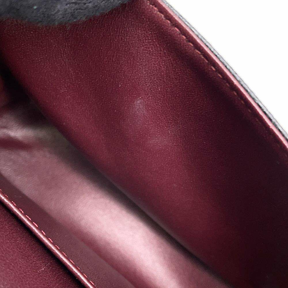 シャネル チェーンショルダーバッグ マトラッセ25 ココマーク キャビアスキン ダブルチェーン A01112 CHANEL 黒