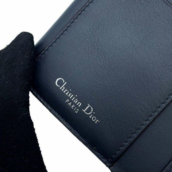 クリスチャン・ディオール 三つ折り財布 ディオリッシモ レザー Christian Dior 財布 コンパクトウォレット