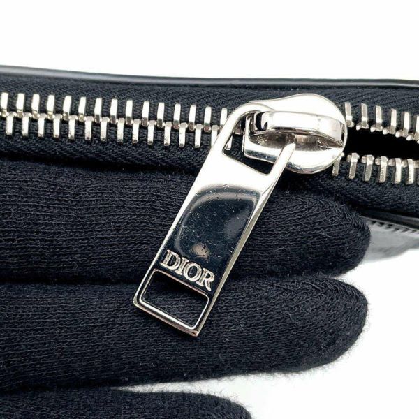 クリスチャン・ディオール クラッチバッグ オブリーク ギャラクシー 2ESCA251VPD Christian Dior トロッター 黒