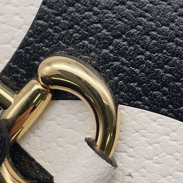 グッチ ショルダーウォレット アディダスコラボ ホースビット レザー 702248 GUCCI adidas 財布 黒