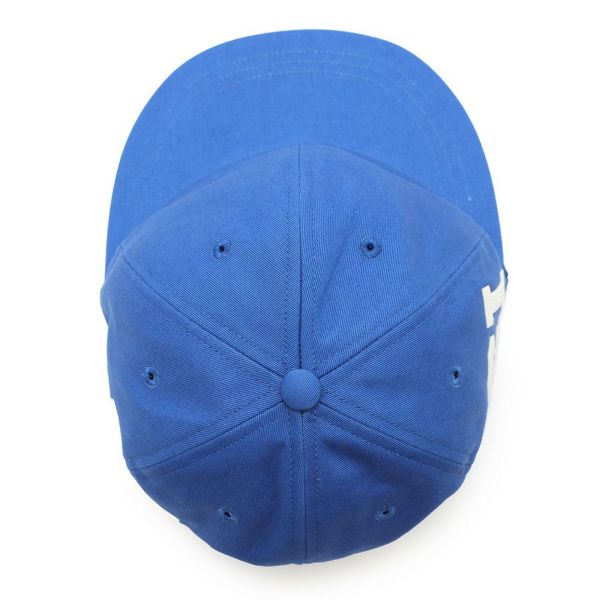 グッチ キャップ ロゴ べースボール コットン サイズM 751400 GUCCI 帽子 ブルー