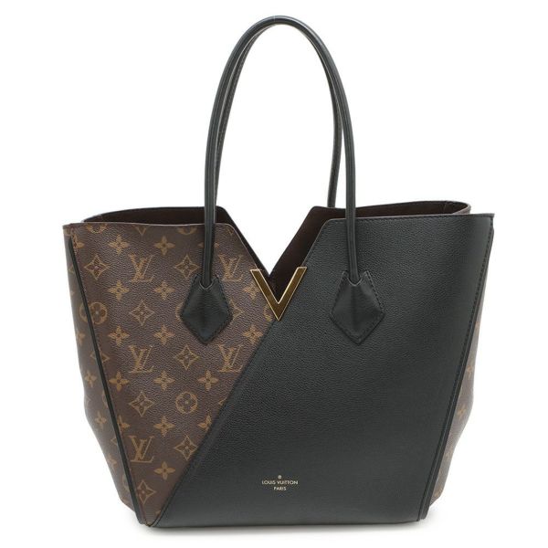 LOUIS VUITTON モノグラム トートバッグ ルイヴィトン トートバッグ モノグラム/カーフレザー キモノMM