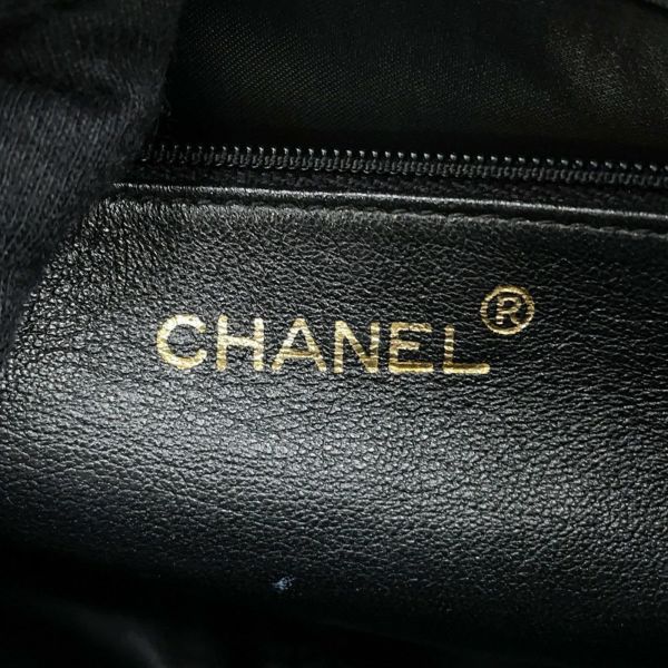 シャネル ショルダーバッグ トリプルココ キャビアスキン CHANEL 黒