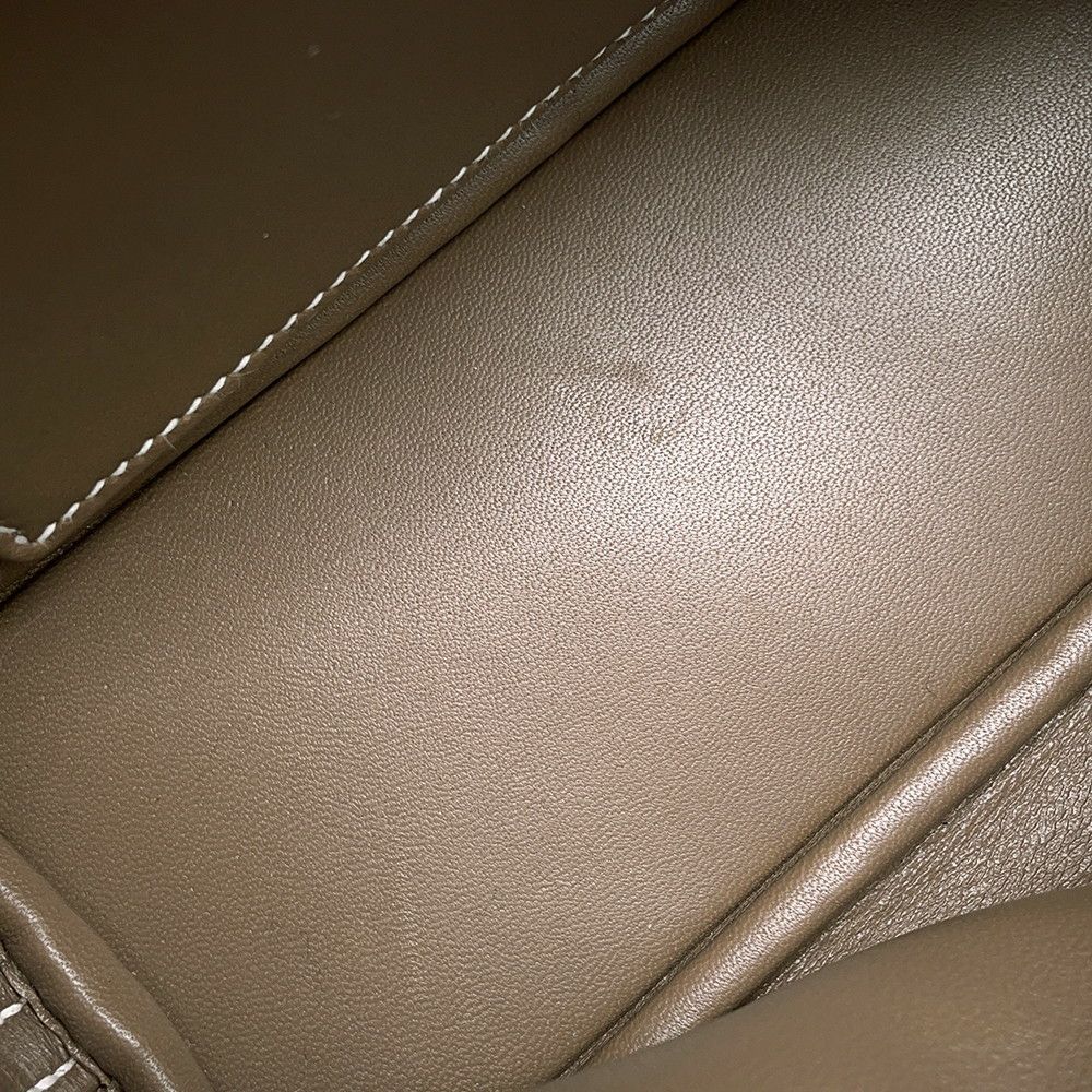 エルメス ボリード1923 ミニ エトゥープ/ゴールド金具 エバーカラー B刻印 2wayショルダー