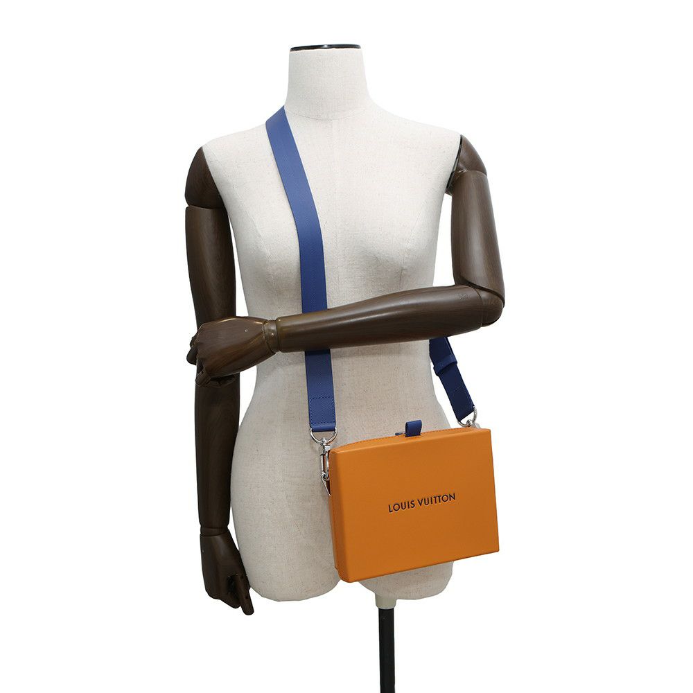 ルイヴィトン クラッチバッグ レザー ショッパー・クラッチ M13984 2wayショルダーバッグ