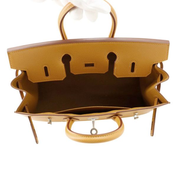 エルメス バーキン25 セサミ/シルバー金具 エプソン B刻印 HERMES Birkin ハンドバッグ