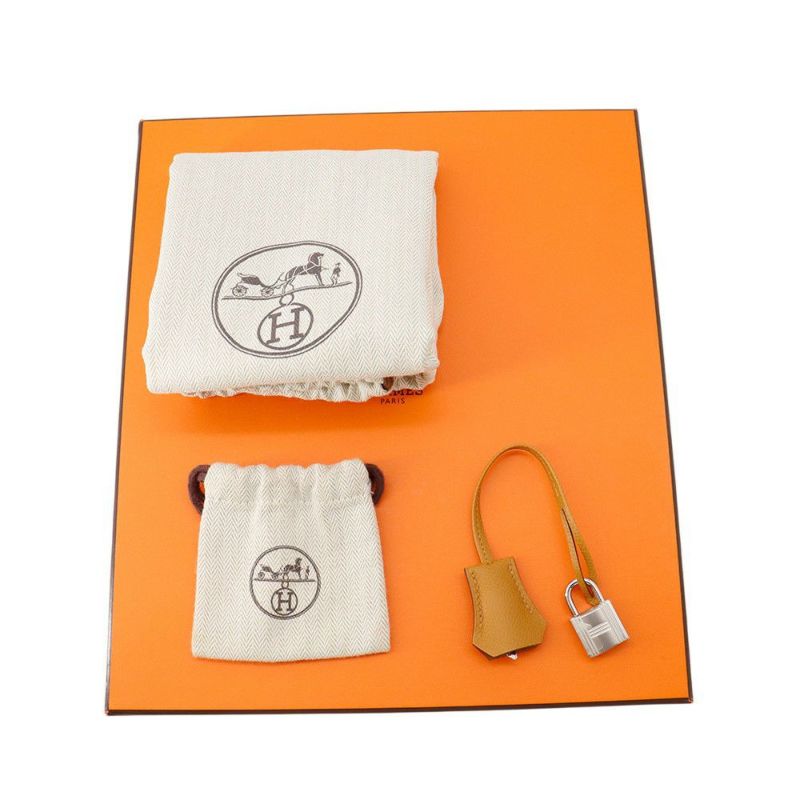 エルメス バーキン25 セサミ/シルバー金具 エプソン B刻印 HERMES Birkin ハンドバッグ