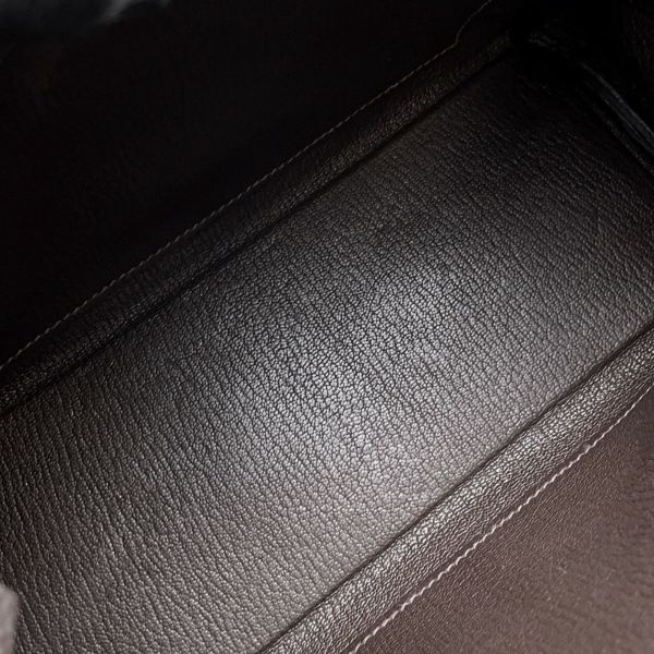 エルメス ハンドバッグ ケリー25 内縫い ショコラ/シルバー金具 トゴ Z刻印 2wayショルダー