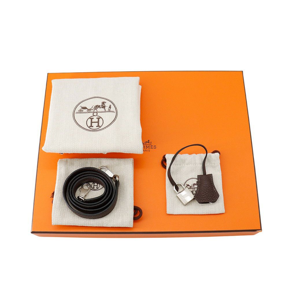 エルメス ハンドバッグ ケリー25 内縫い ショコラ/シルバー金具 トゴ Z刻印 2wayショルダー