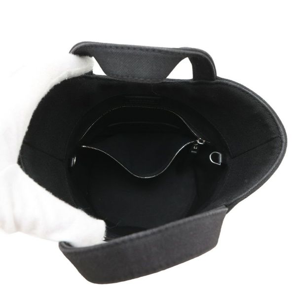 バレンシアガ ハンドバッグ  ウェーブXS キャンバス 619979 BALENCIAGA 2wayショルダーバッグ BBロゴ 黒