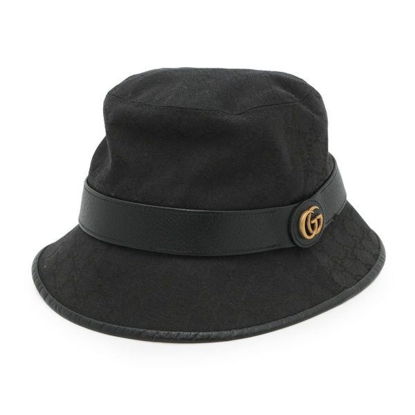専用 正規品 現行品 GUCCI バケットハット ブラック サイズL(59cm) 専用 正規品 現行品 GUCCI バケットハット ブラック サイズL
