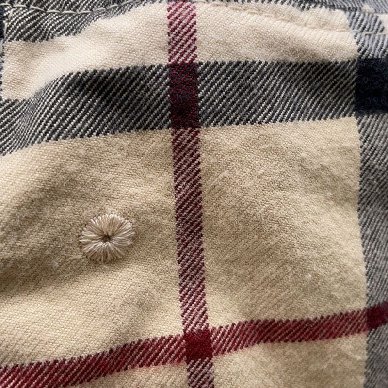 バーバリー ハット チェック コットン サイズM BURBERRY 帽子